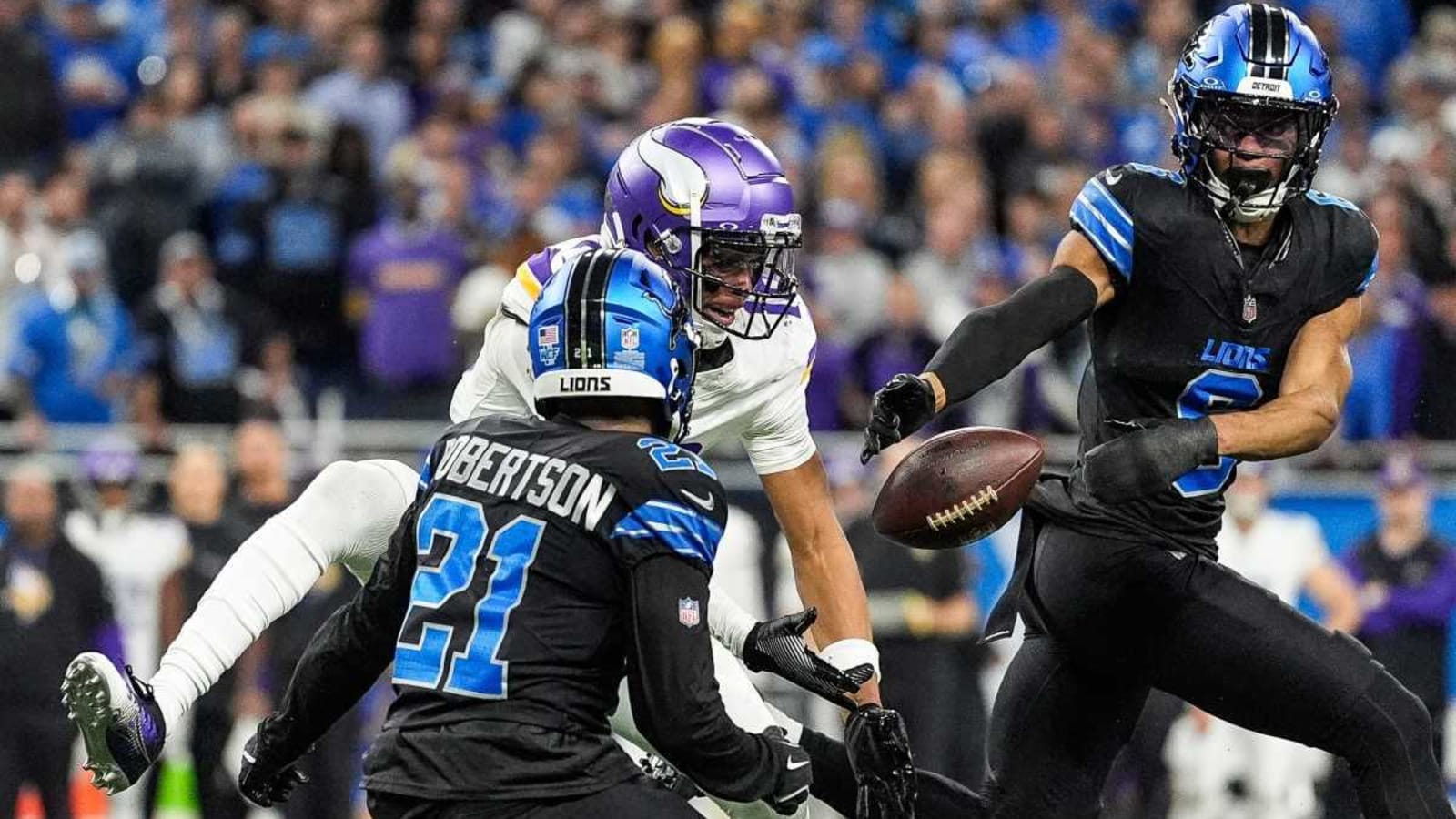 Lions&#39; Amik Robertson Reveals What Bothered Him About Justin Jefferson After Lions&#39; Win Over Minnesota
