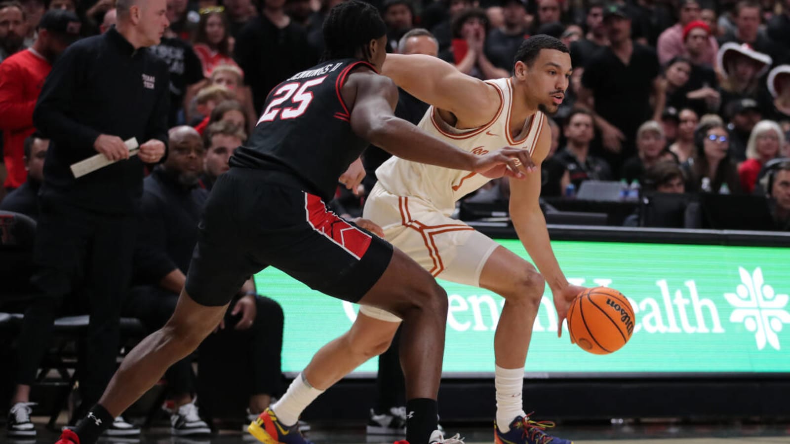 &#39;It&#39;s Gotta Stop!&#39; Texas vs. Texas Tech Gets Heated as Fans Throw Bottles on Court