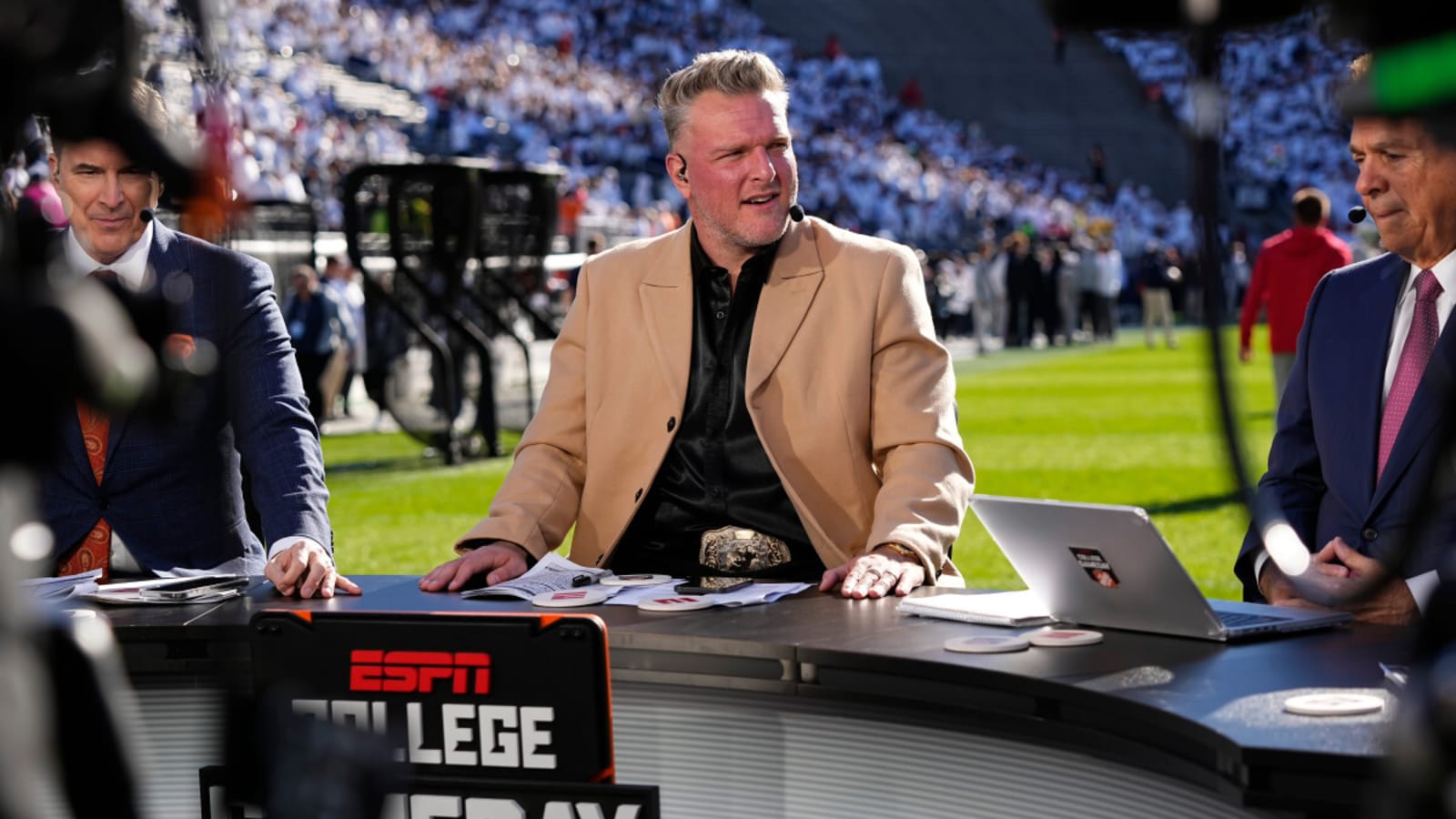 Pat McAfee Reacts to &#39;College GameDay&#39;s&#39; Historic Announcement Ahead of Playoffs