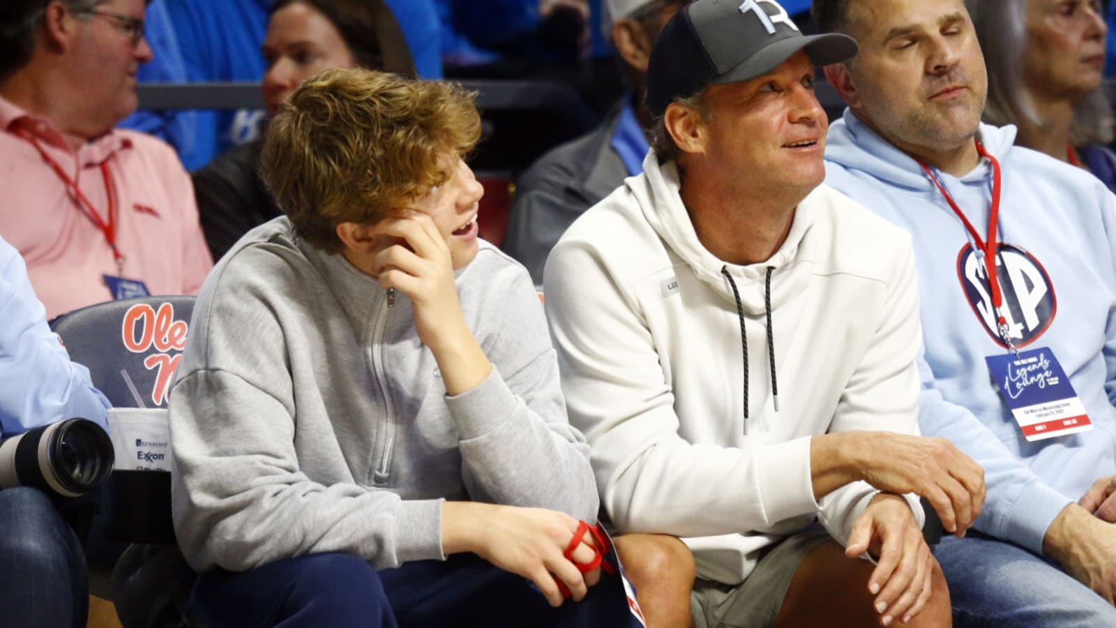 Lane Kiffin trolls Tennessee fans after basketball loss to Ole Miss with a pair of gif images in a social media post