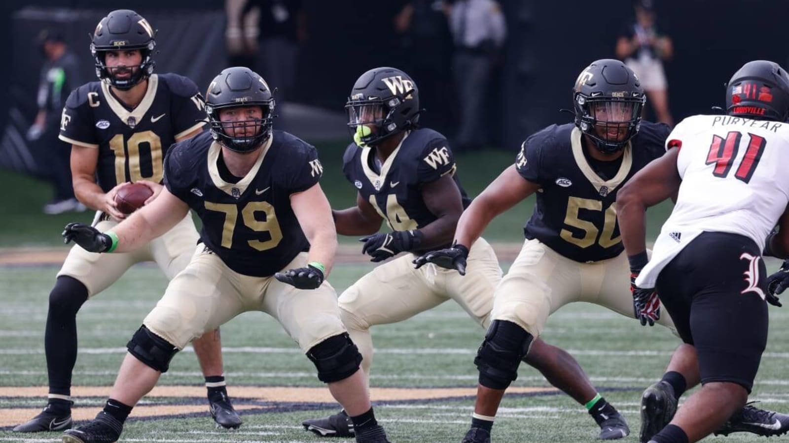 Wake Forest Football: DB Chelen Garnes, DL Dion Bergan and OL Spencer Clapp on Louisville