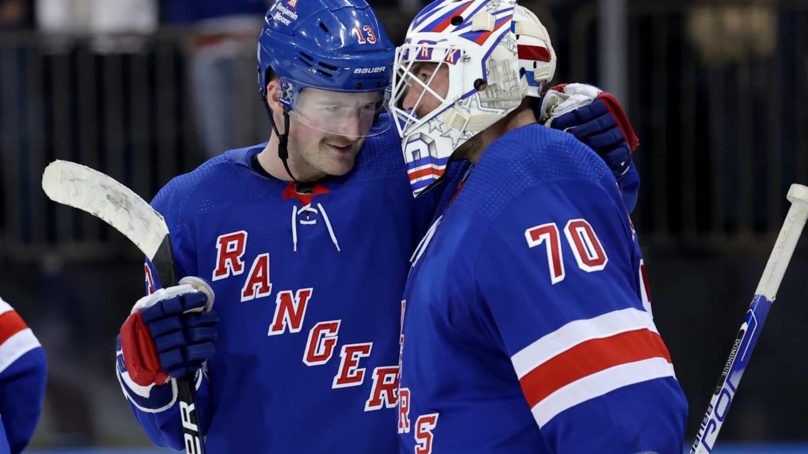 New York Rangers sign goaltender Louis Domingue to one-year contract extension