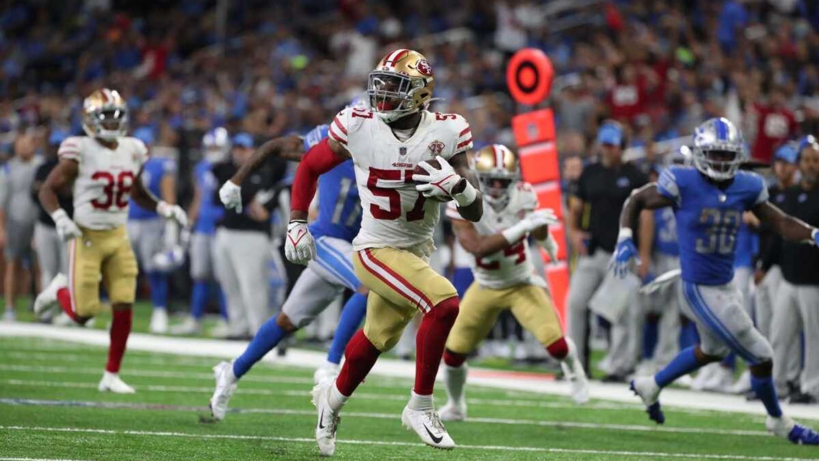 San Francisco 49ers-Detroit Lions broadcast info