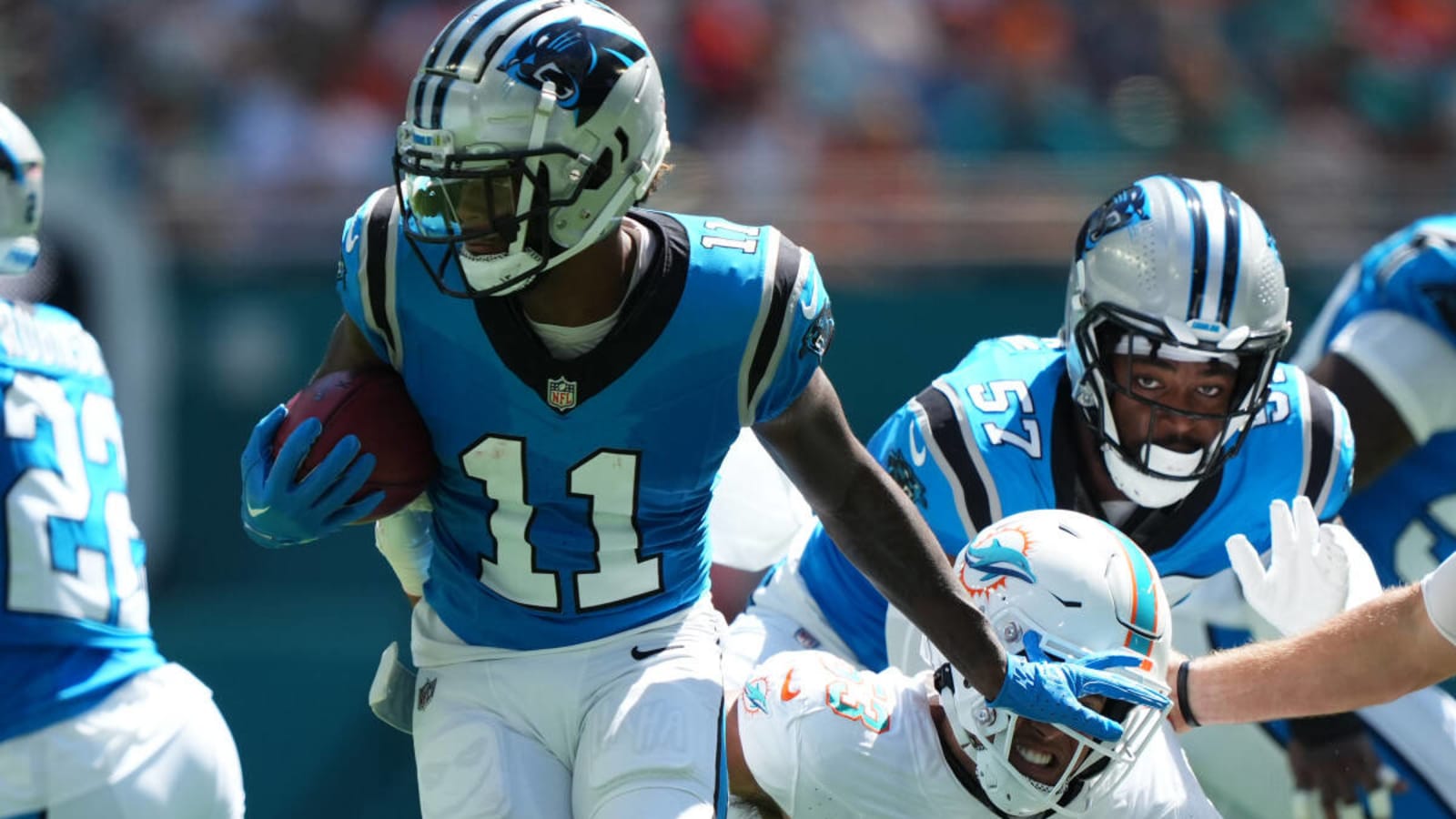 Ihmir SmithMarsette scores on a 79yard punt return, first Panthers puntreturn TD since 2017