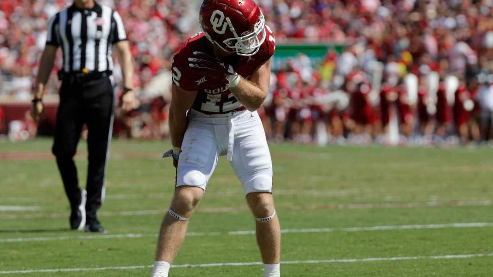 Watch: Drake Stoops Catches Second Touchdown, Sooners Continue to Roll