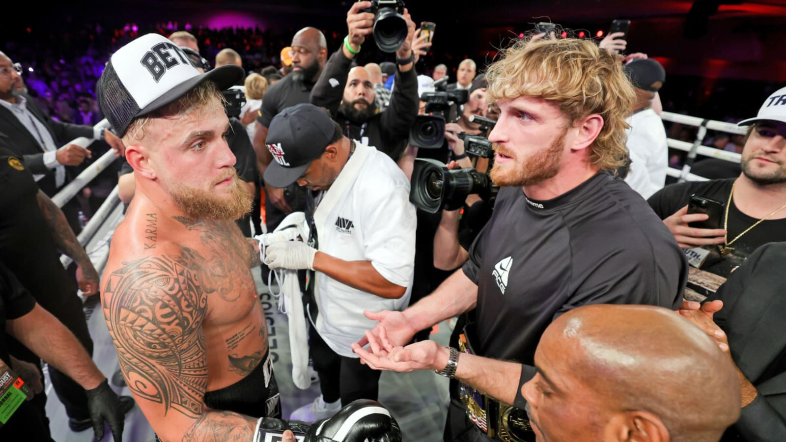 Logan Paul Issues Public Apology to Brother Jake Paul After Mike Tyson Fight