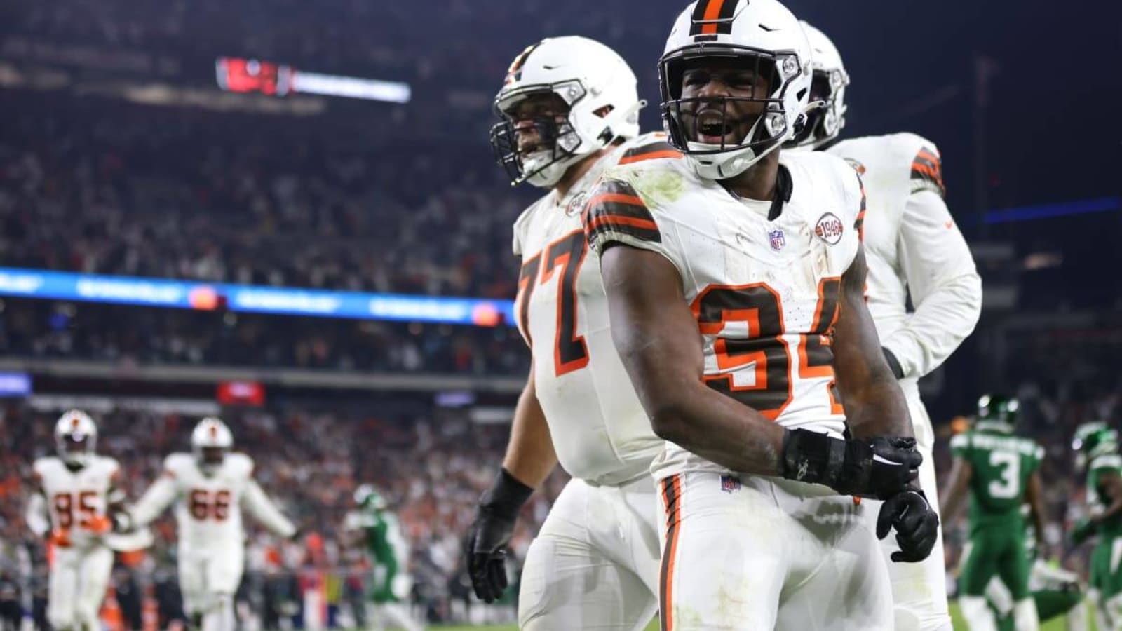 Watch: Jerome Ford&#39;s First Career Multi-Receiving TD Game Helps Browns Earn Playoff Spot