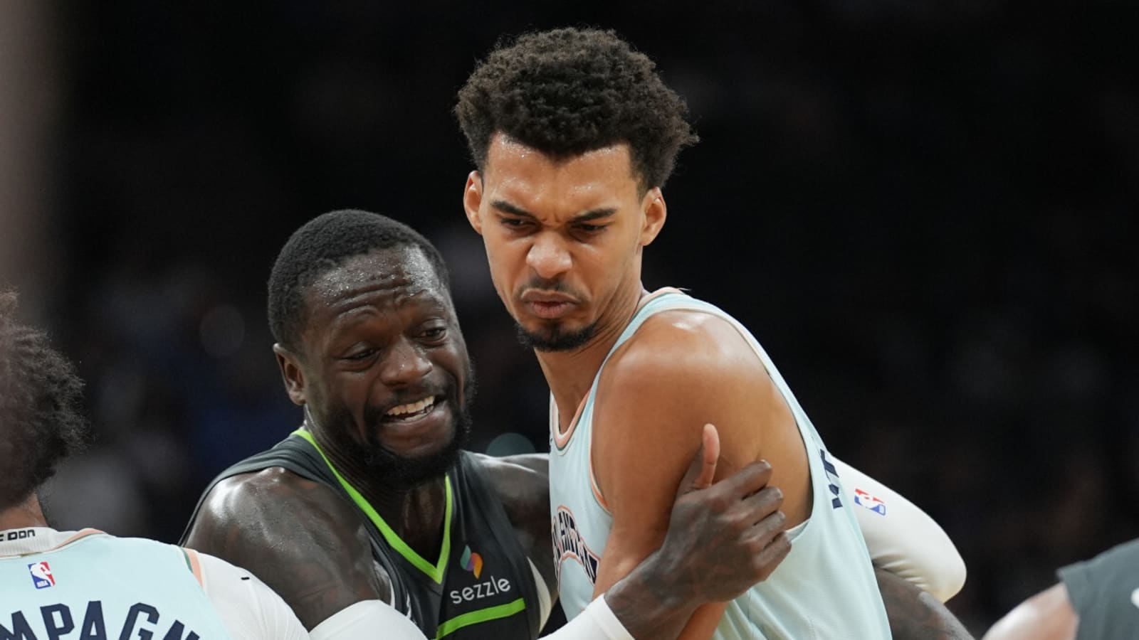 Timberwolves, Spurs game delayed due to court issues