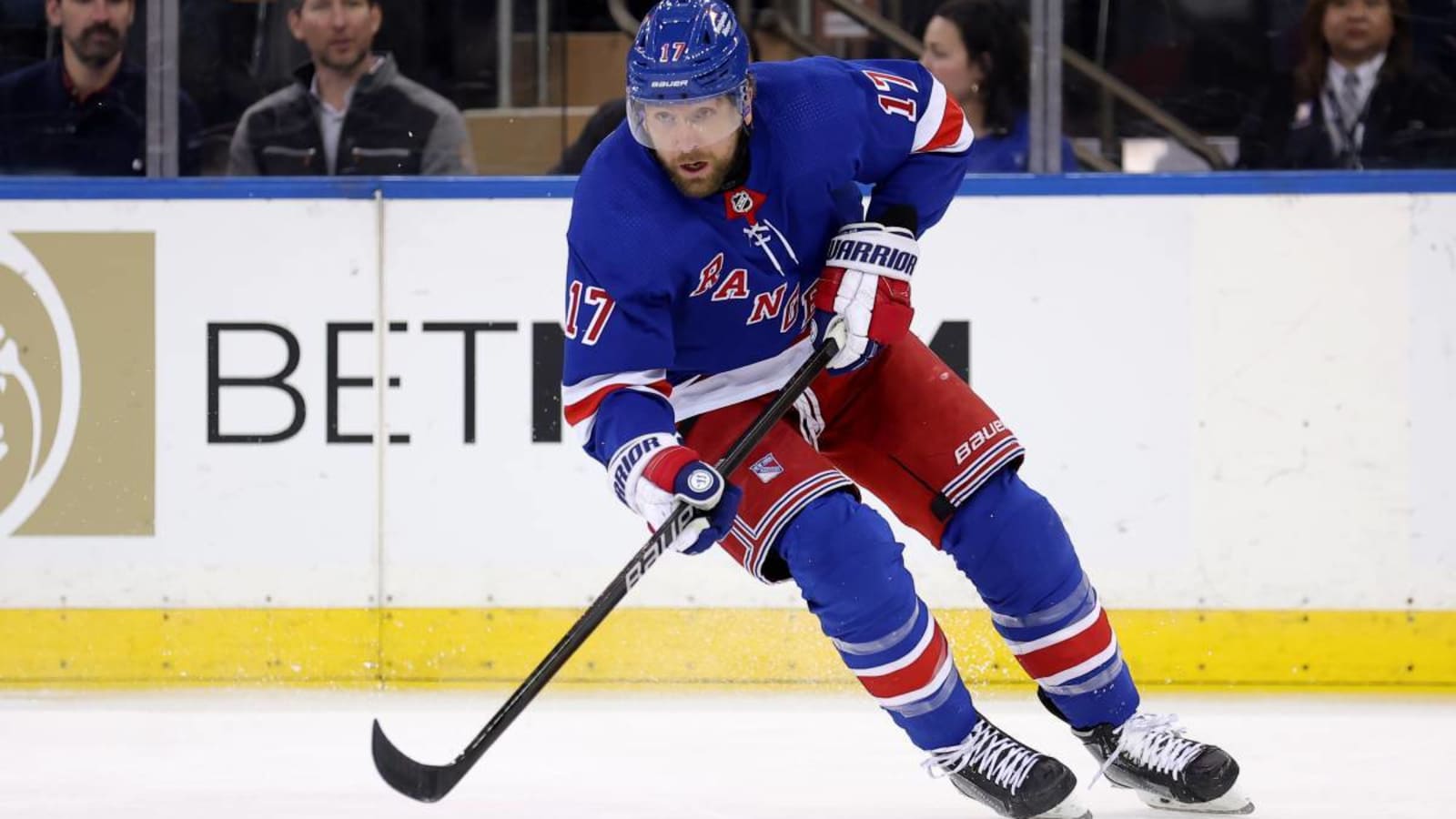 New York Rangers forward Blake Wheeler leaves game with lower-body injury, will not return