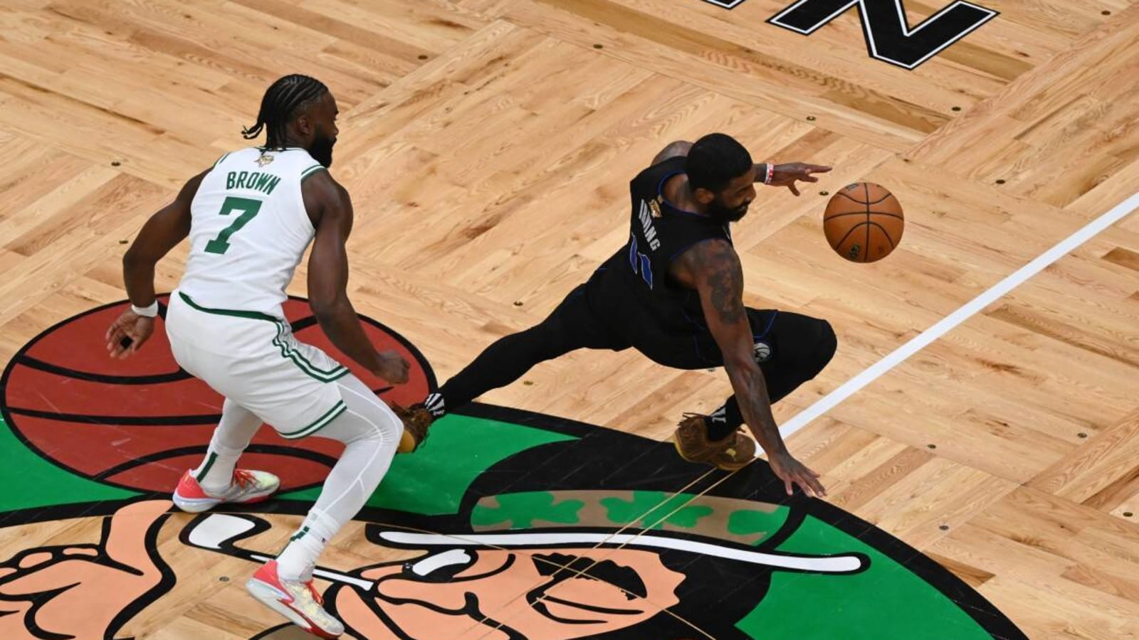 Kyrie Irving Has A 1-11 Record Against The Celtics Since Stomping On Lucky The Leprechaun