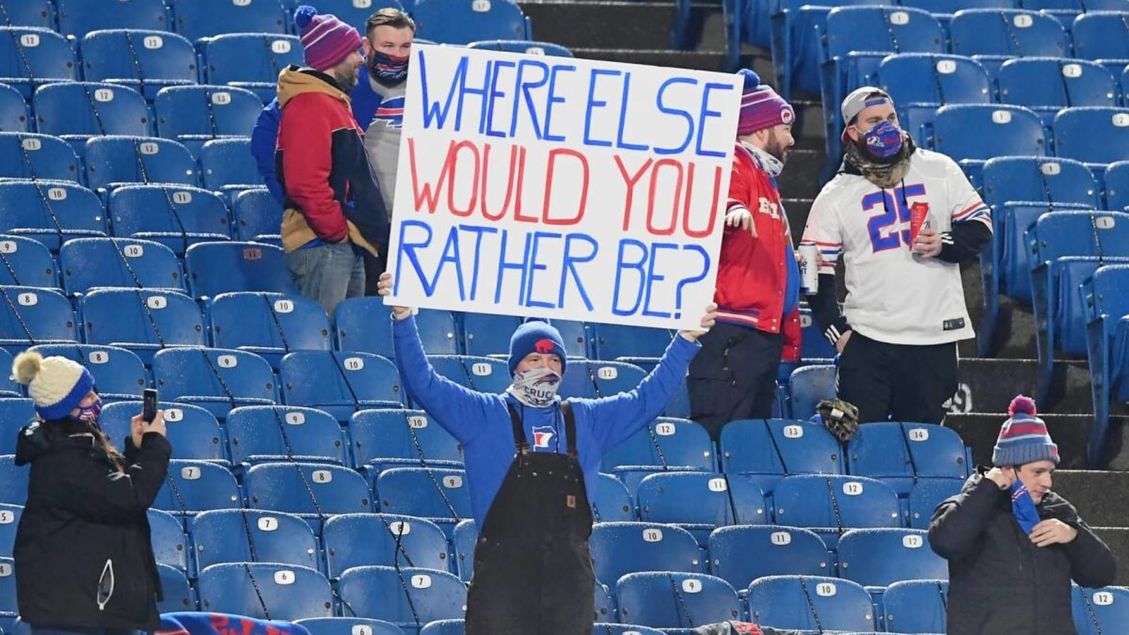 Watch: Bills Fans Turn Shoveling Into Winter Fun