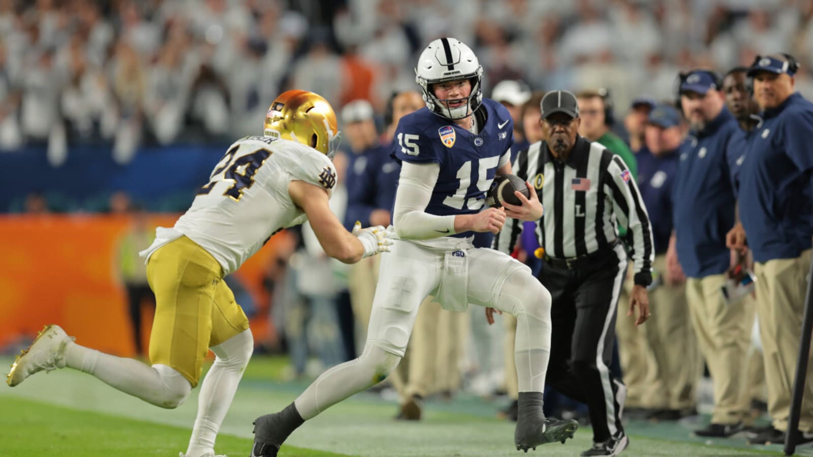 LOOK: Drew Allar Isn’t Ready for the NFL