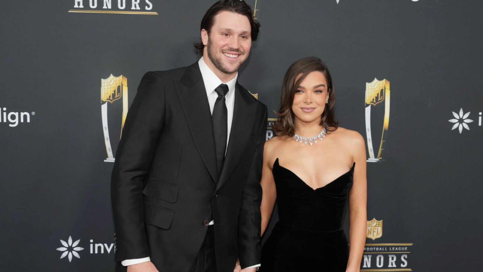 Josh Allen and Hailee Steinfeld share incredibly sweet moment after Bills quarterback wins NFL MVP