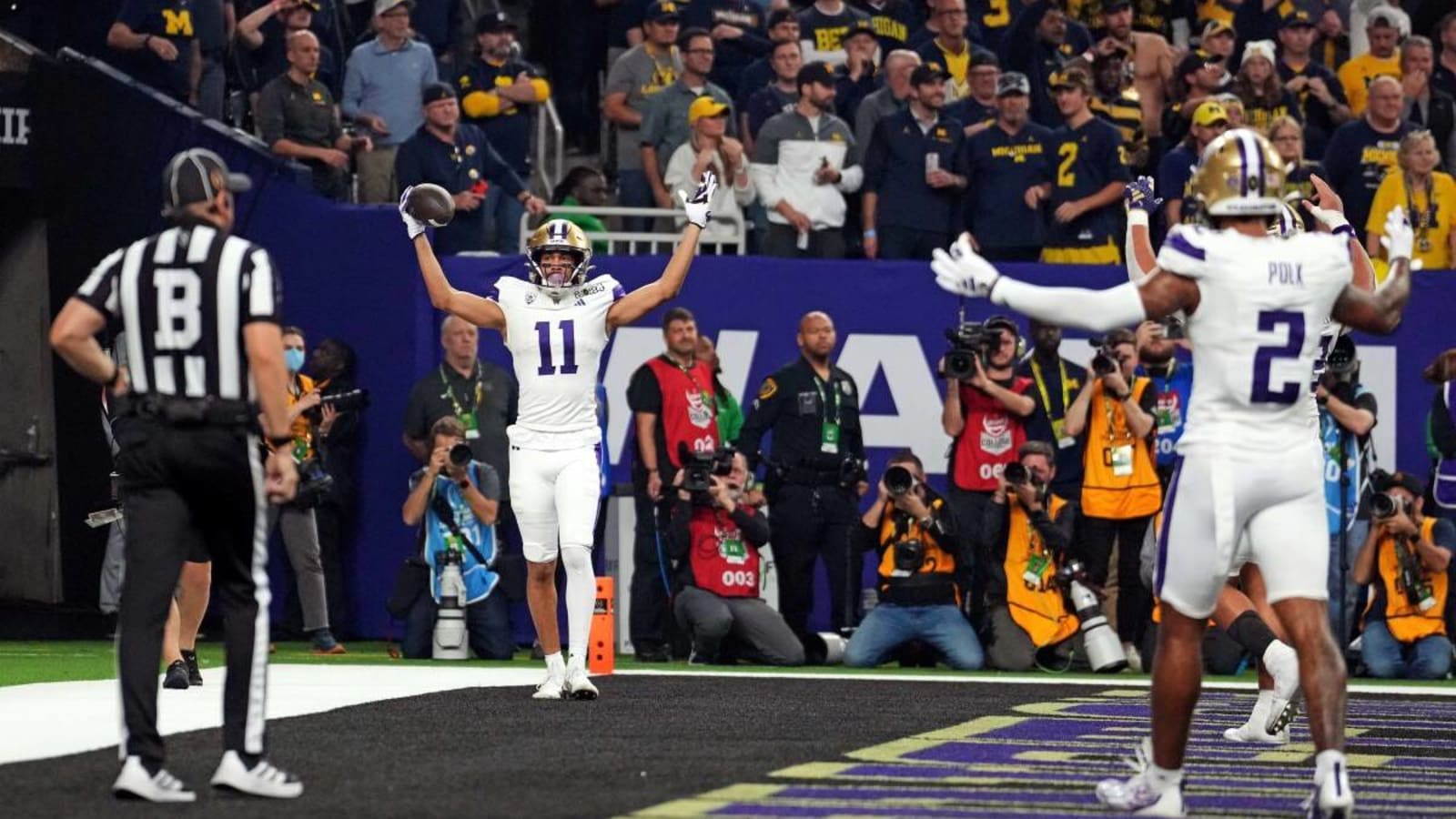 Browns 2024 Combine Prep: Husky Wide Receivers Ja&#39;Lynn Polk and Jalen McMillan