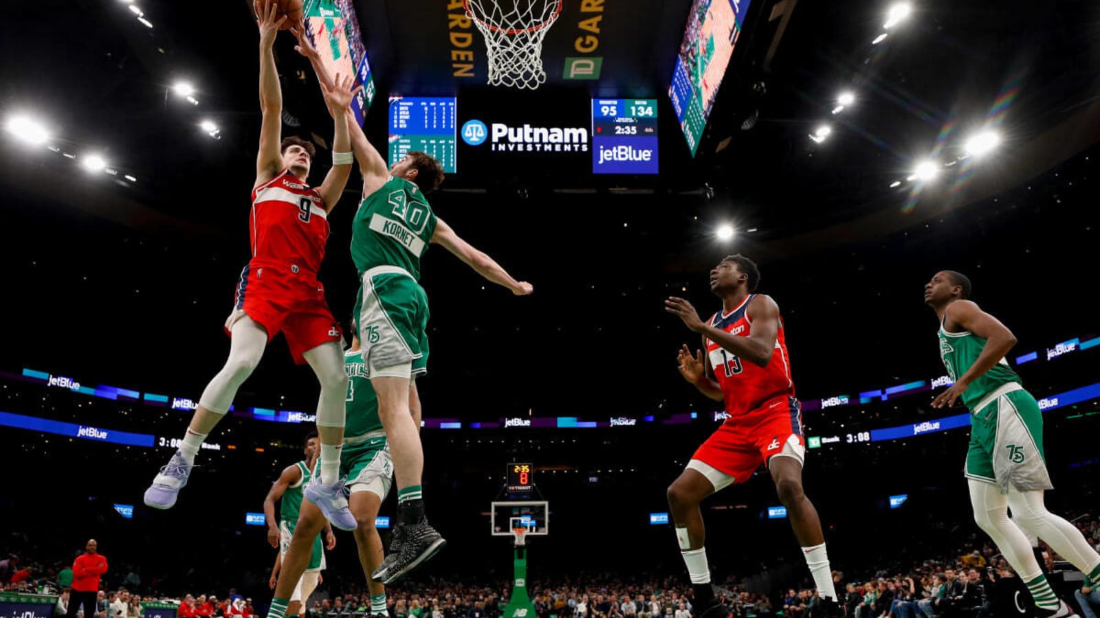 Luke Kornet Suffers Ankle Sprain at Celtics Practice