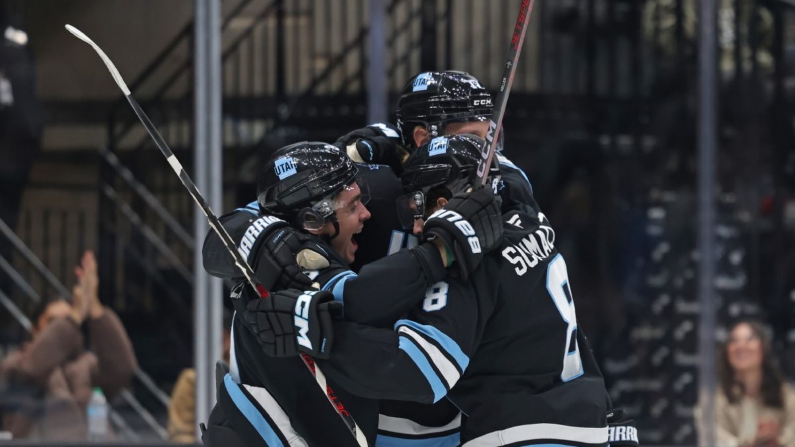 The vibes are good in Salt Lake City in Utah's first NHL season