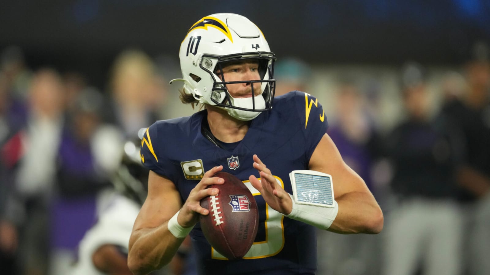 Justin Herbert's life gets a lot easier as Chargers give him something