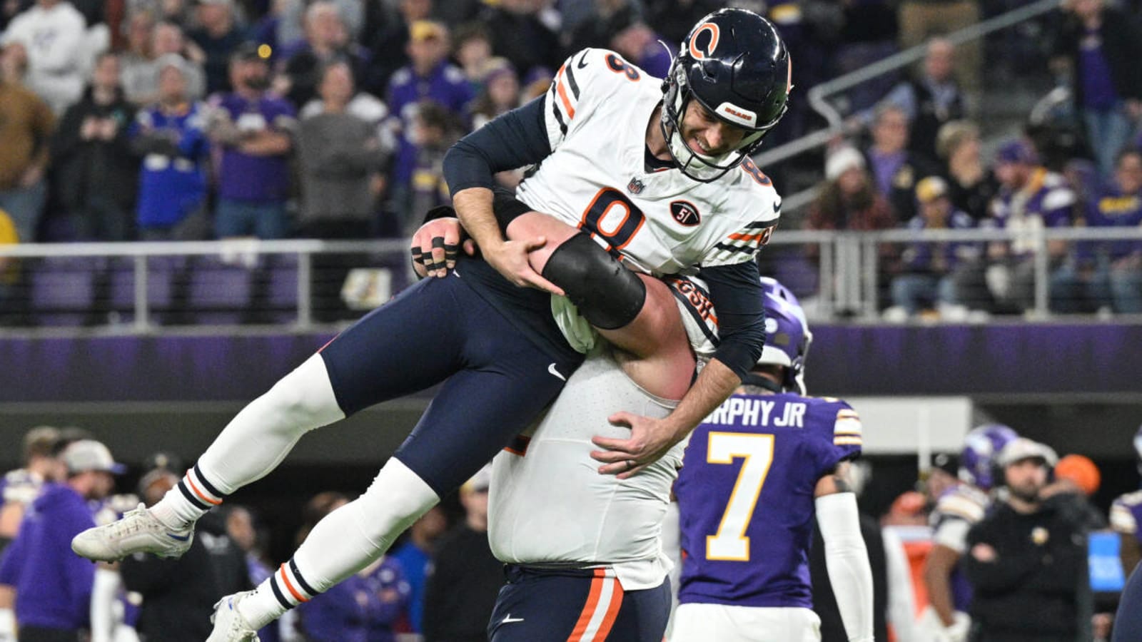 Bears gift Cairo Santos an early Christmas present