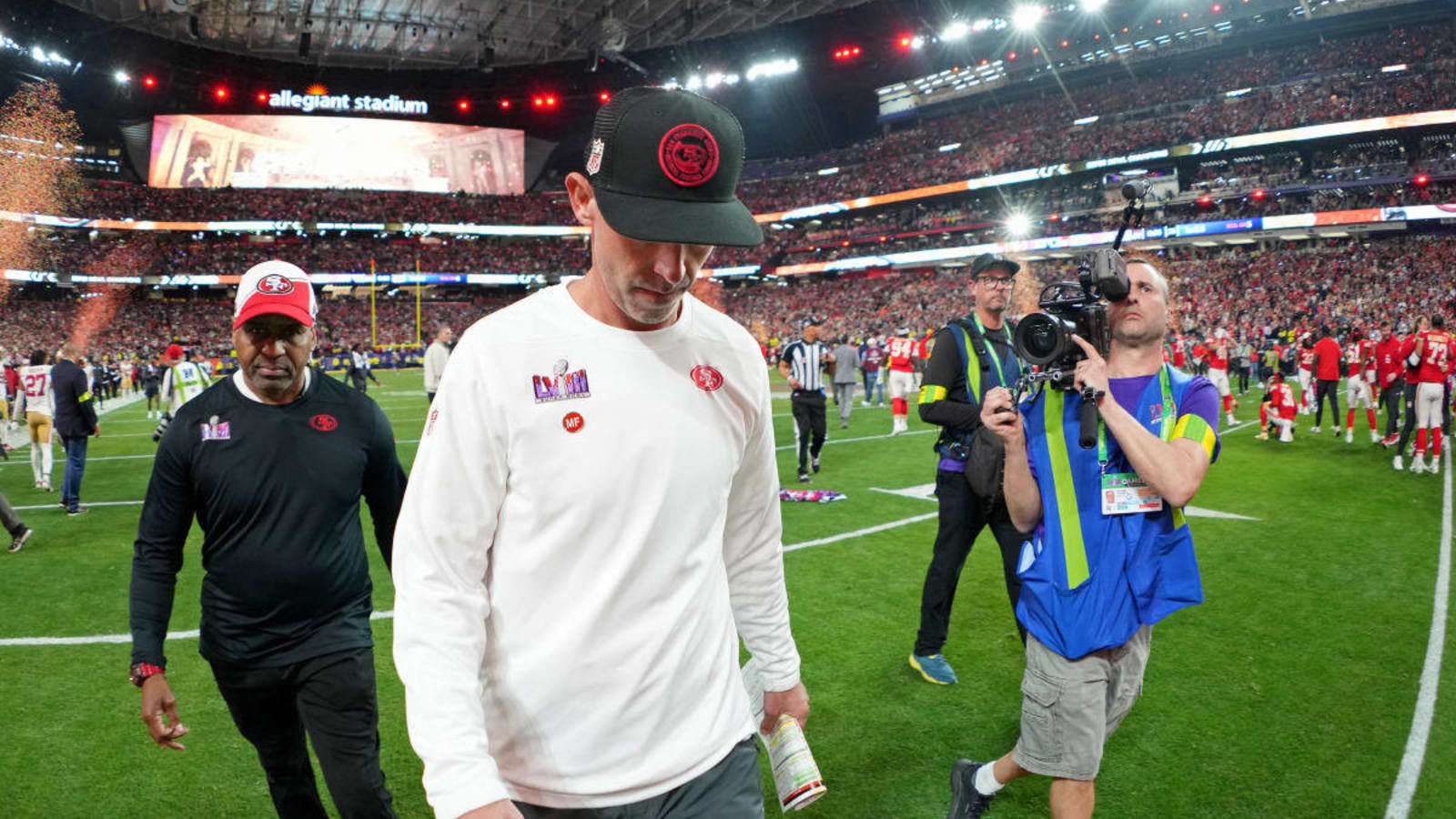 Patrick Mahomes and the Chiefs left Kyle Shanahan&#39;s family absolutely speechless after Super Bowl LVIII
