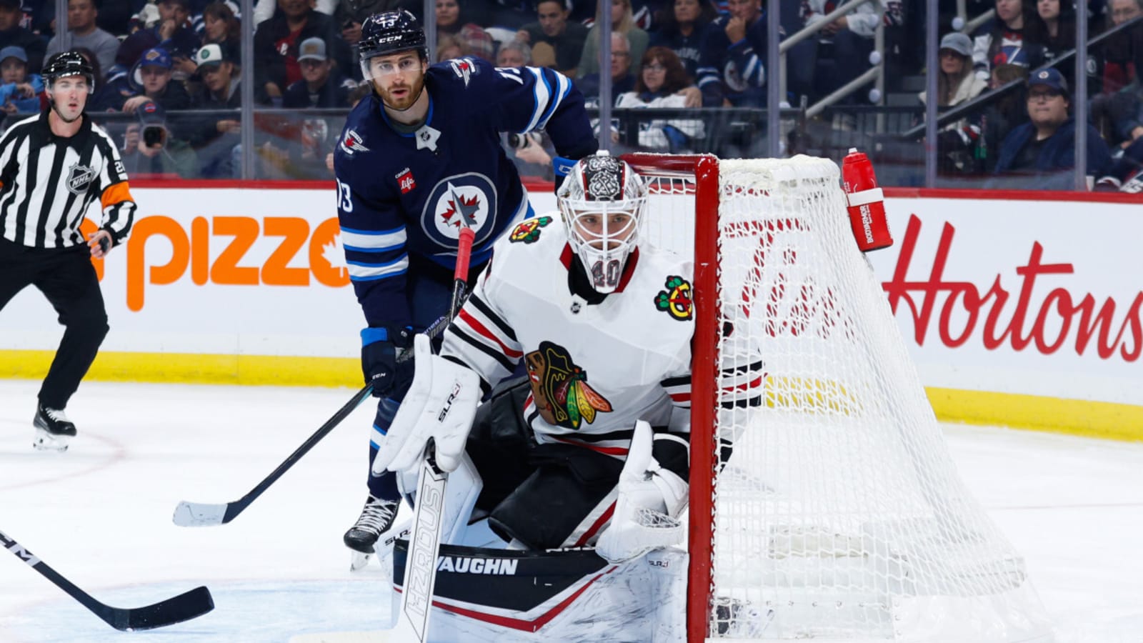 Arvid Soderblom Shines, One Bad Minute of Play Robs Blackhawks of First Win