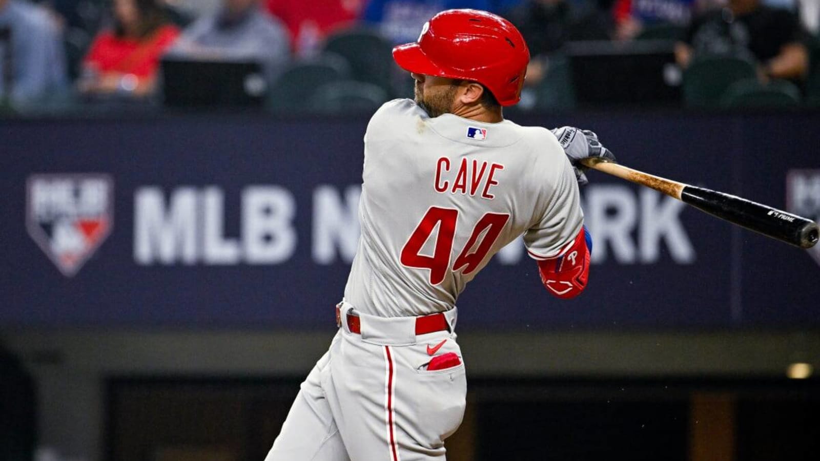 Watch: Cave Hits First Home Run in Phillies Uniform, Sparks Five-Run Inning
