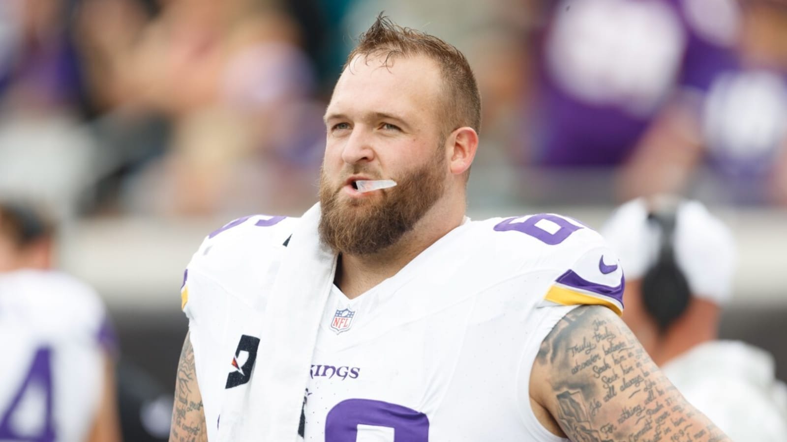 Vikings bench Ed Ingram, start Dalton Risner vs. Titans