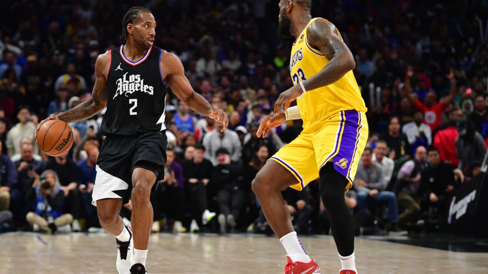 Kawhi Leonard Reacts to LeBron James Dominating Clippers