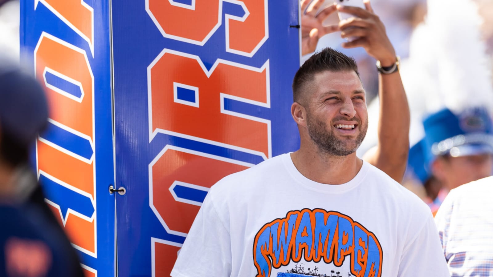 Tim Tebow Reacts To Florida’s National Championship Win