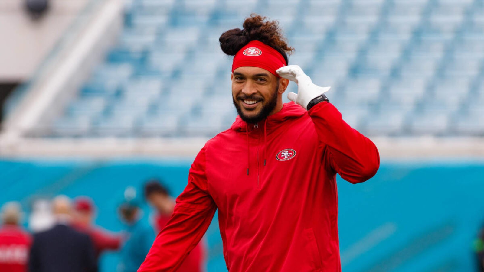 San Francisco 49ers&#39; All-Pro safety Talanoa Hufanga makes his return to the practice field