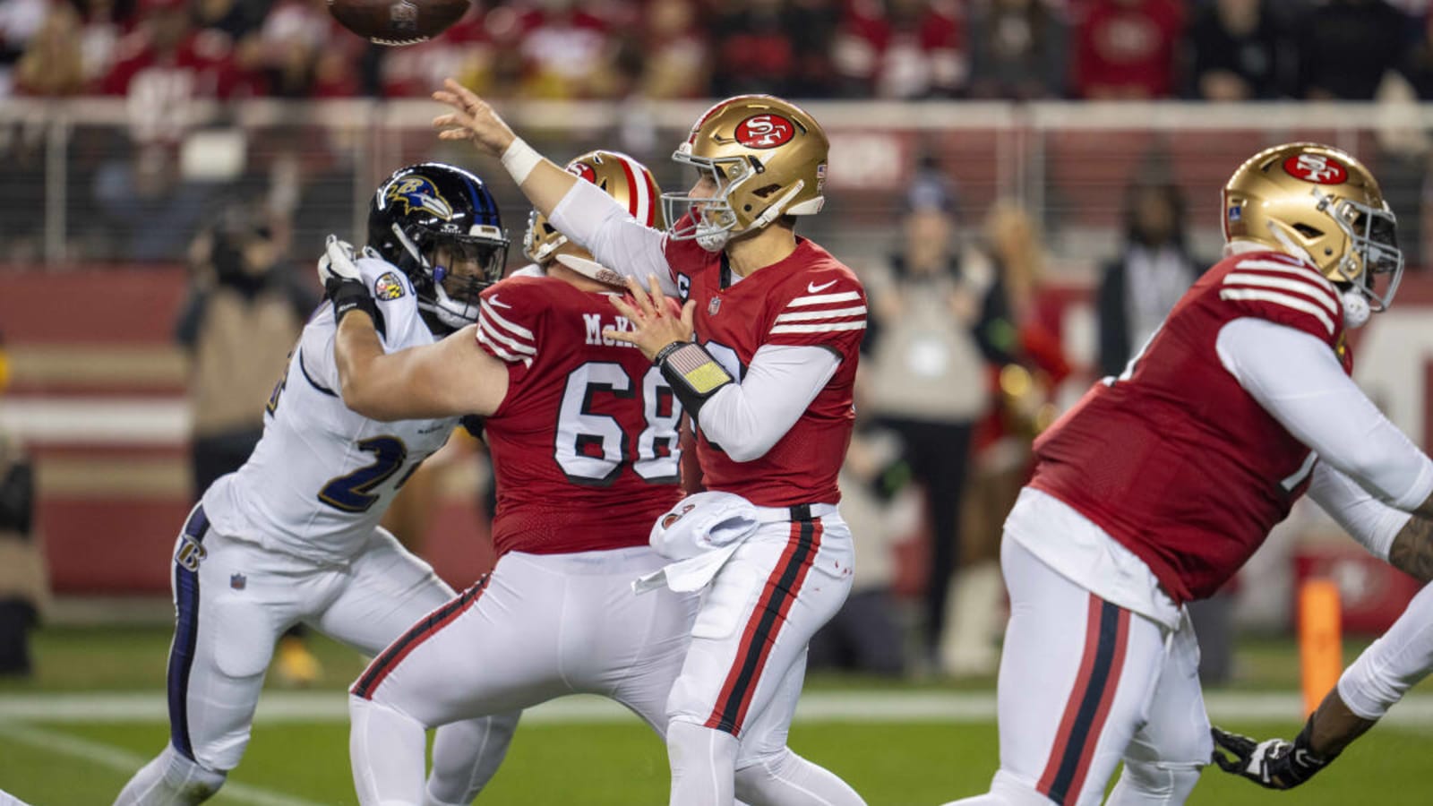 49ers get accidental Christmas gift from officials vs. Ravens