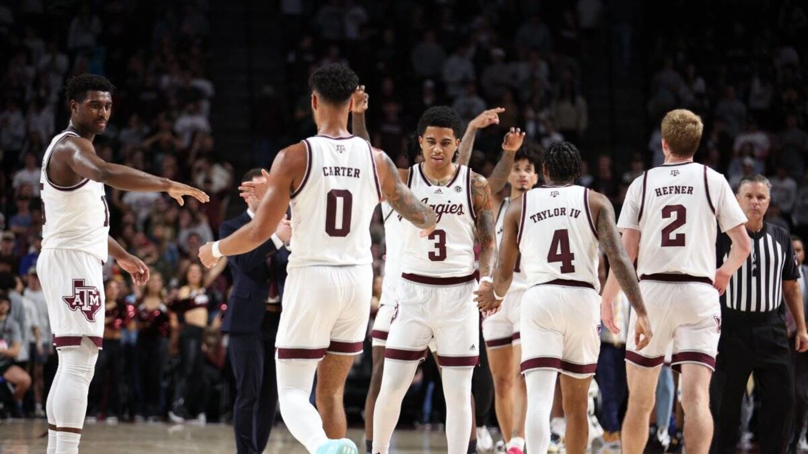 Aggies Overpowered by Razorbacks Inside Reed Arena