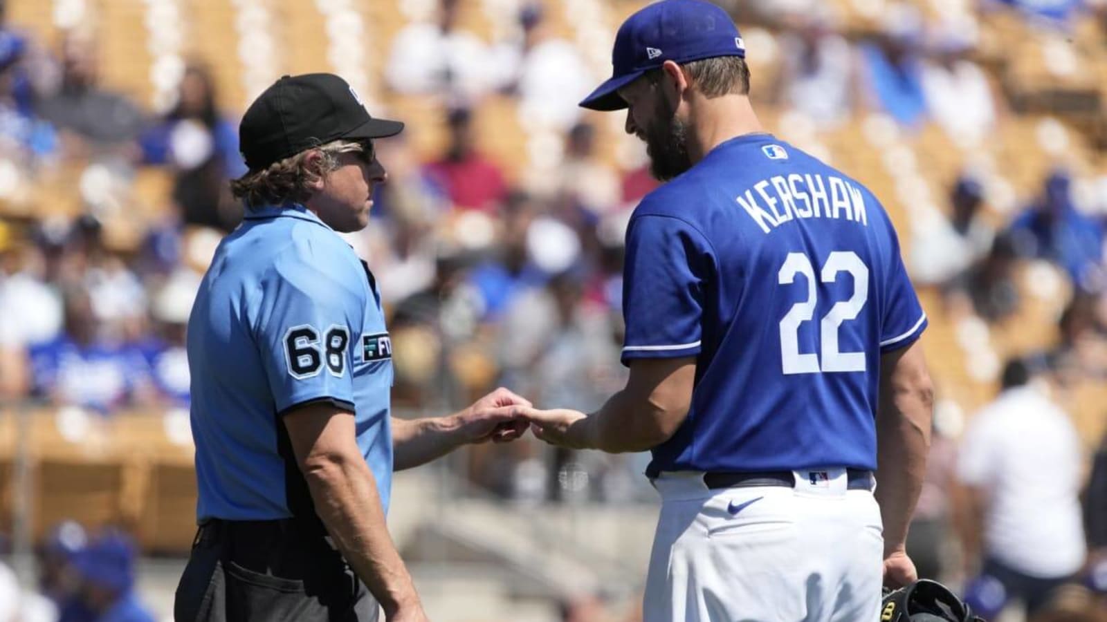 Clayton Kershaw Explains Long Encounter with Umpire Yardbarker