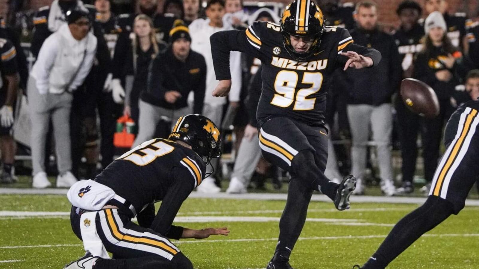 Missouri Kicker Harrison Mevis Declares for NFL Draft