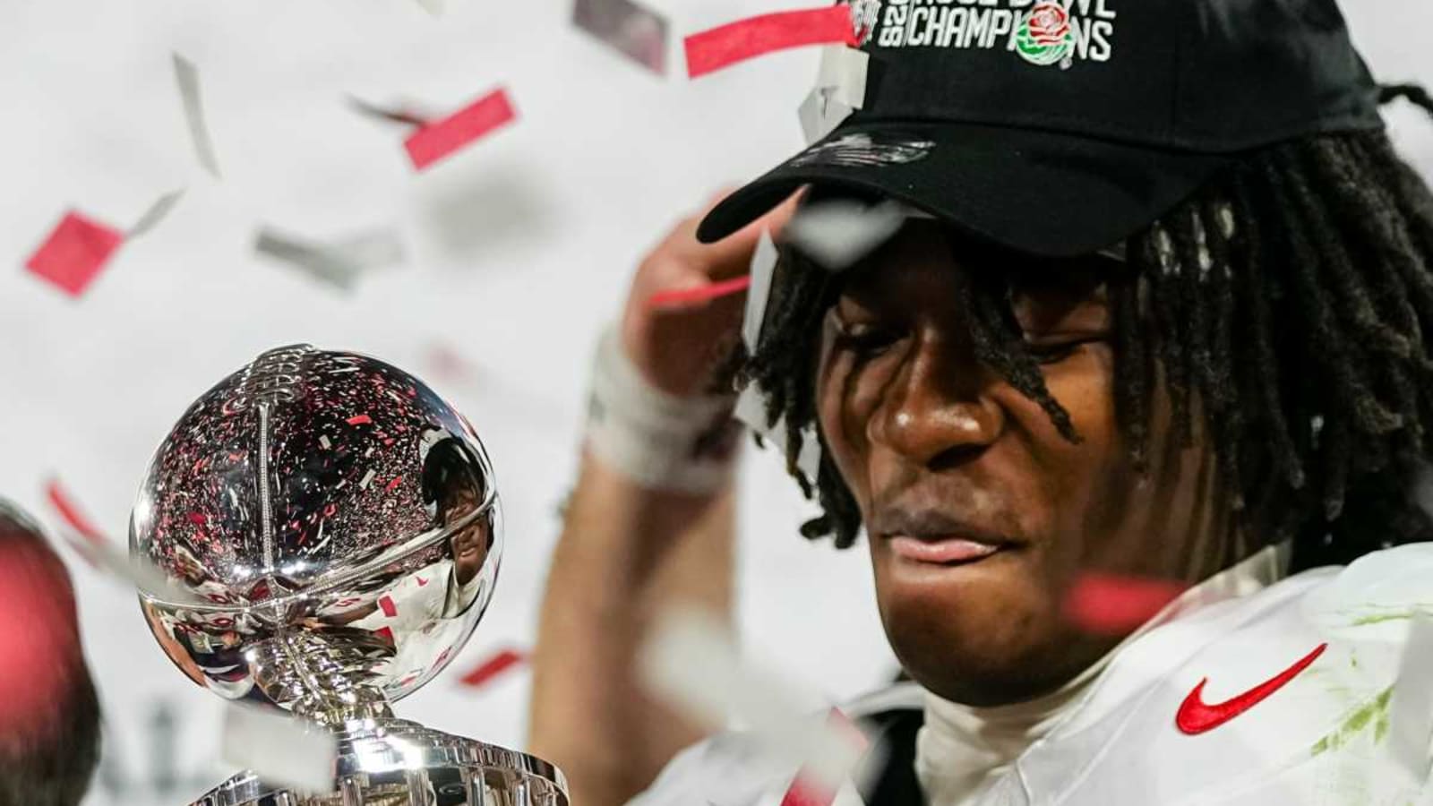 Jeremiah Smith Posts 1-Word Message After Ohio State-Oregon Rose Bowl Game