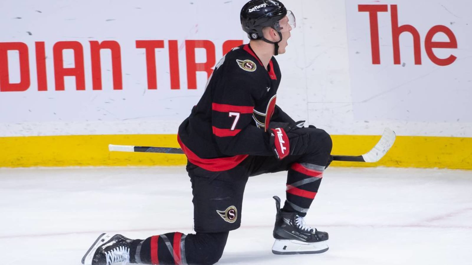 Ottawa Senators’ Brady Tkachuk breaks NHL record for most hits in a single game