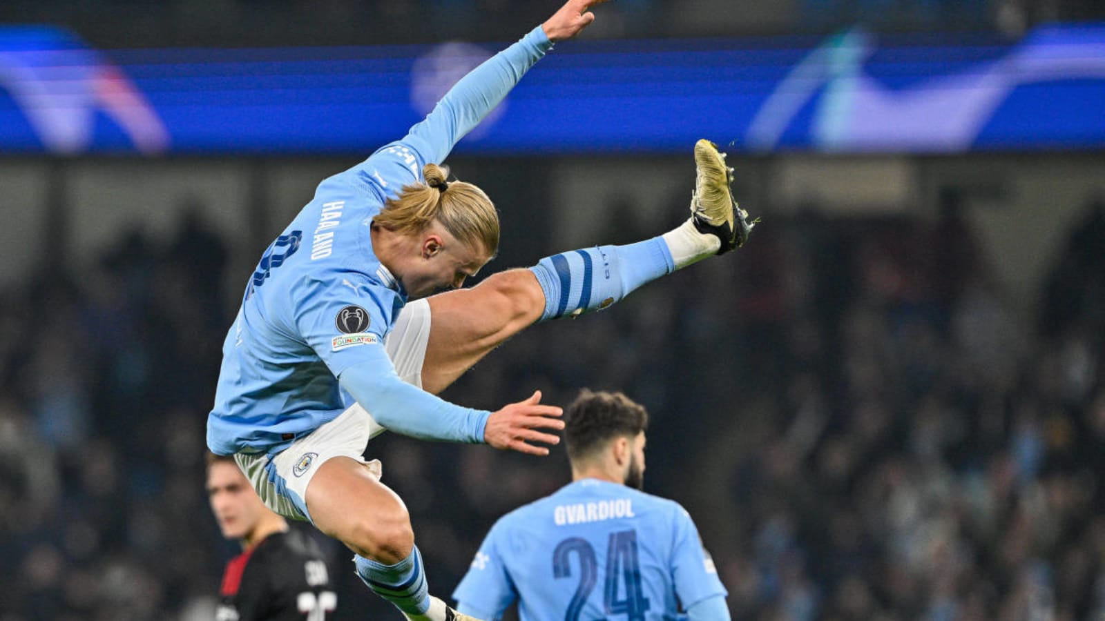 Erling Haaland Moves Level With Sergio Aguero on List of Champions League Top Scorers As Man City March Into Quarter-Finals