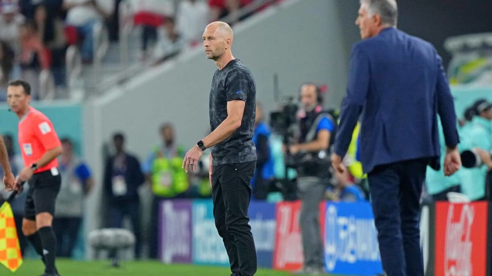 Gregg Berhalter Wears Air Jordans During World Cup Match