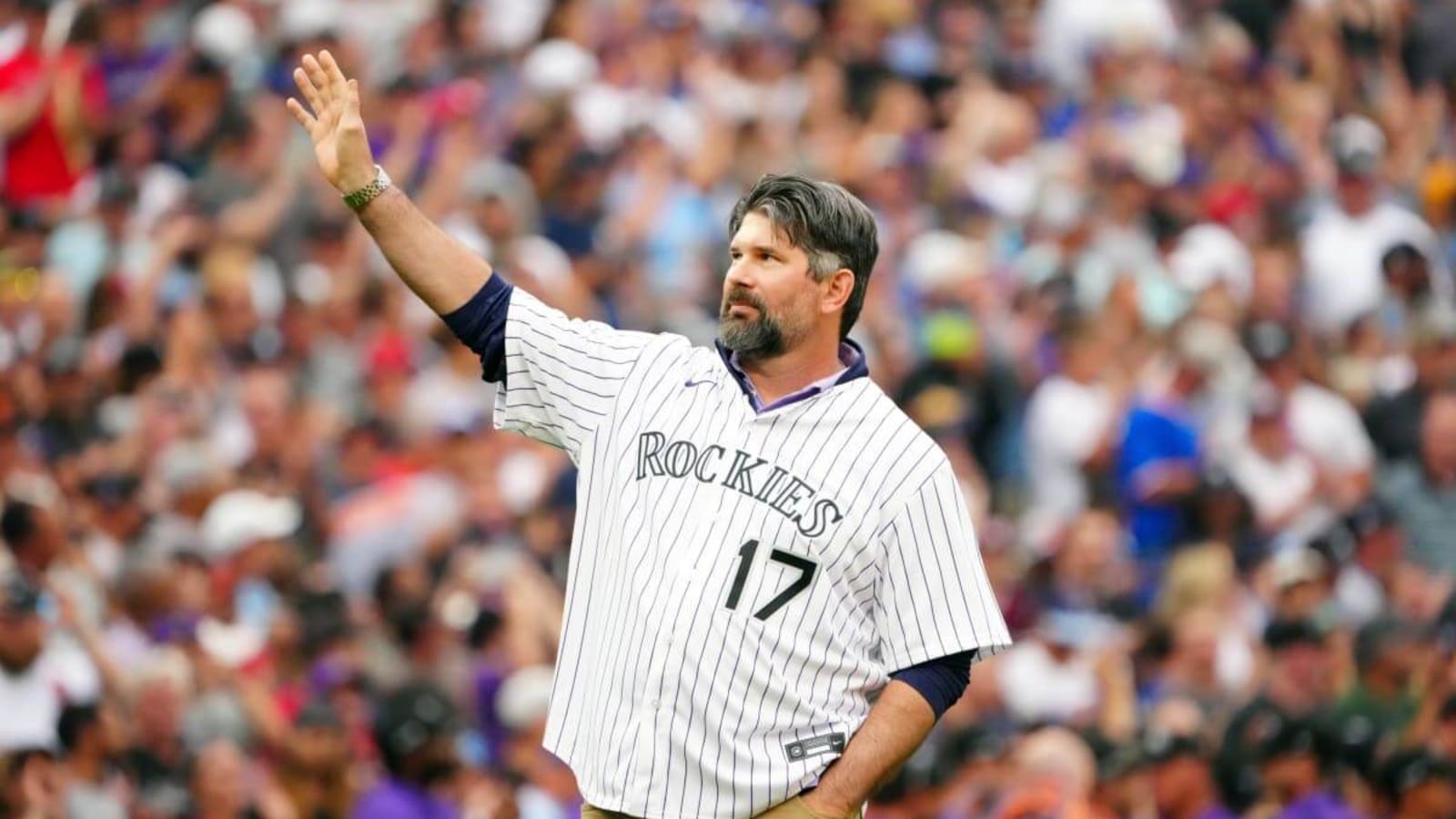Rockies&#39; Todd Helton Comes Up Less Than 3% Short of Hall of Fame