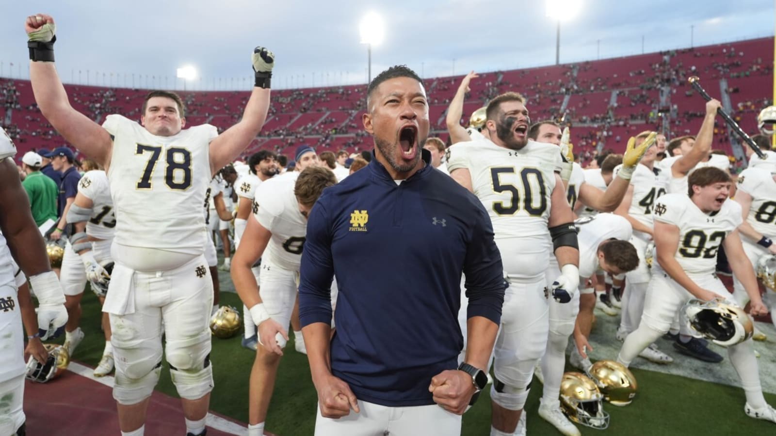 Notre Dame Posts 3Word Message Ahead of College Football Playoff Game