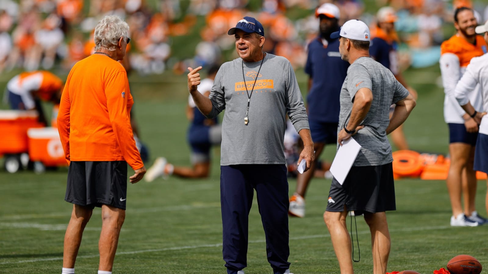 Denver Broncos host a special guest at training camp practice who used to be the sworn enemy