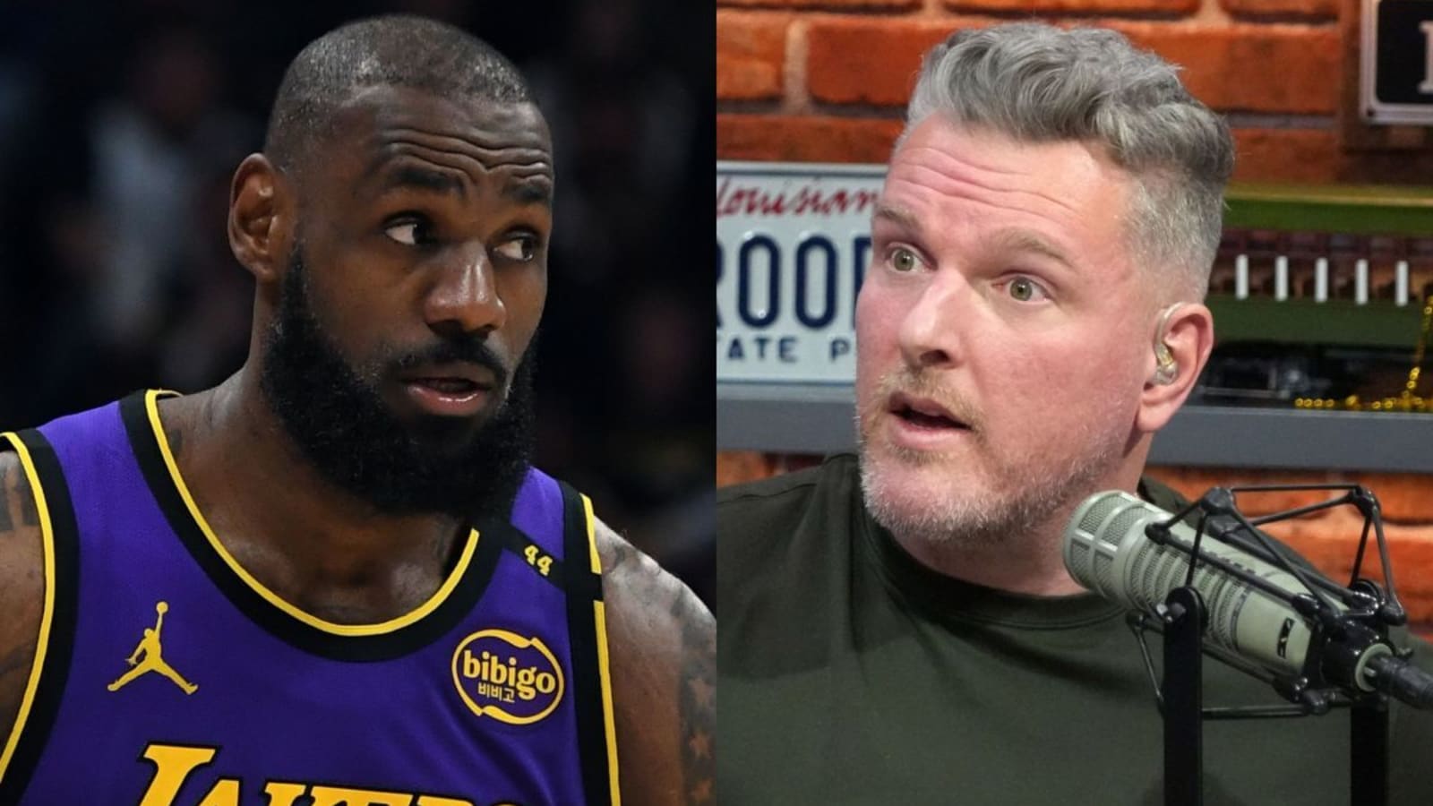 Pat McAfee Adds Provocative Quip About LeBron James Interview
