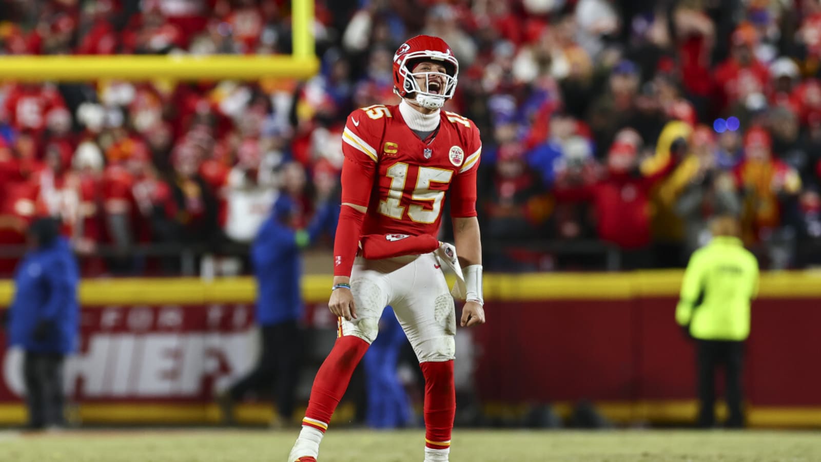 Patrick Mahomes Is A Very Happy Man On Tuesday