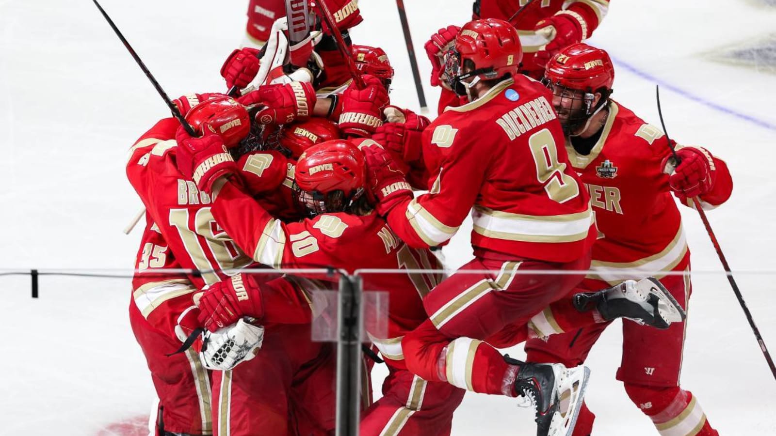 Denver and Boston College to play for Men’s Frozen Four championship on April 13