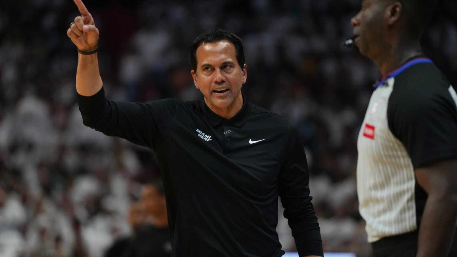 Erik Spoelstra Mocks Reporter For Sounding Scared Of Knicks And 76ers After Major Offseason Changes