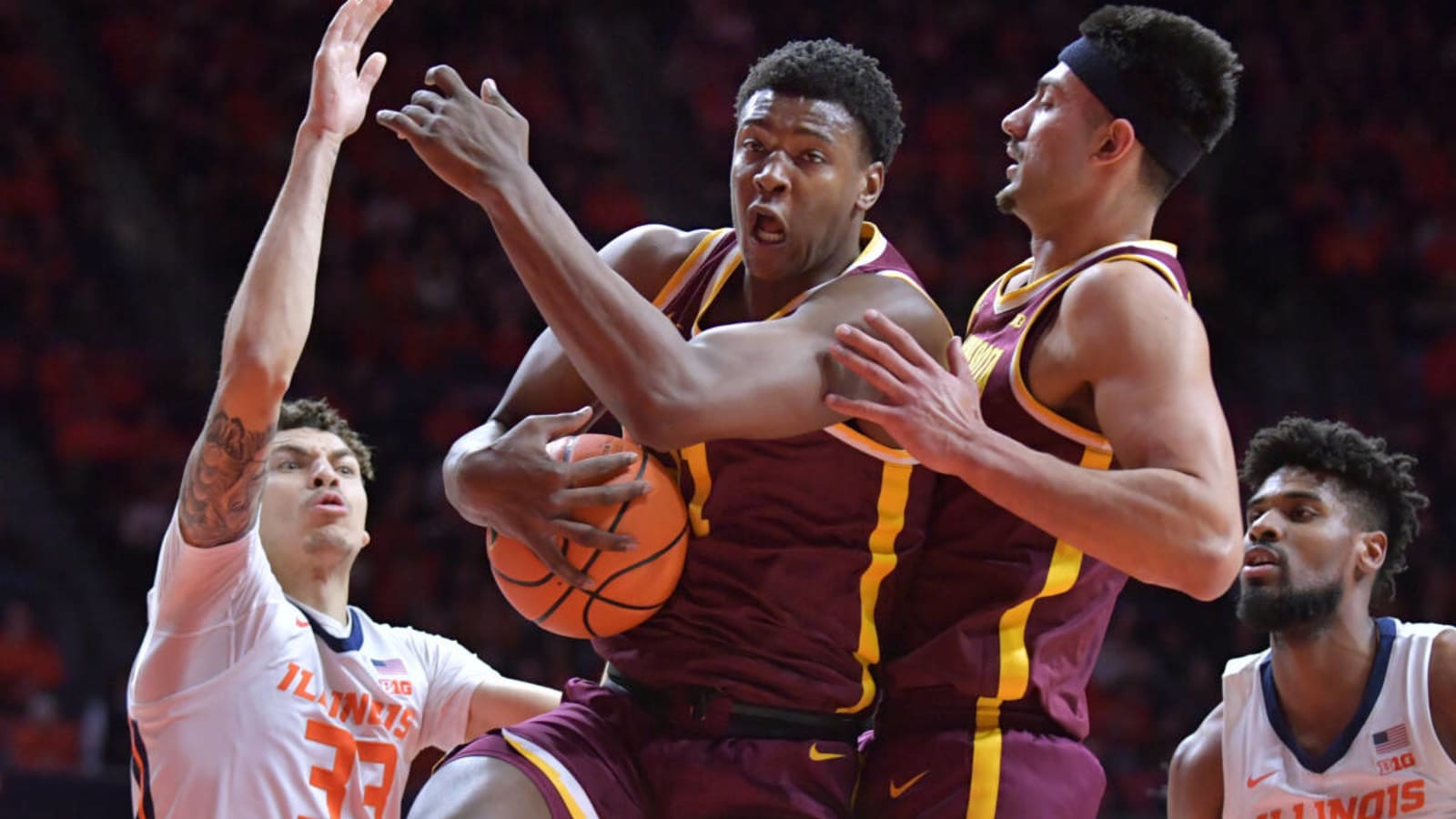 Gophers put up fight, but fall at No. 13 Illinois