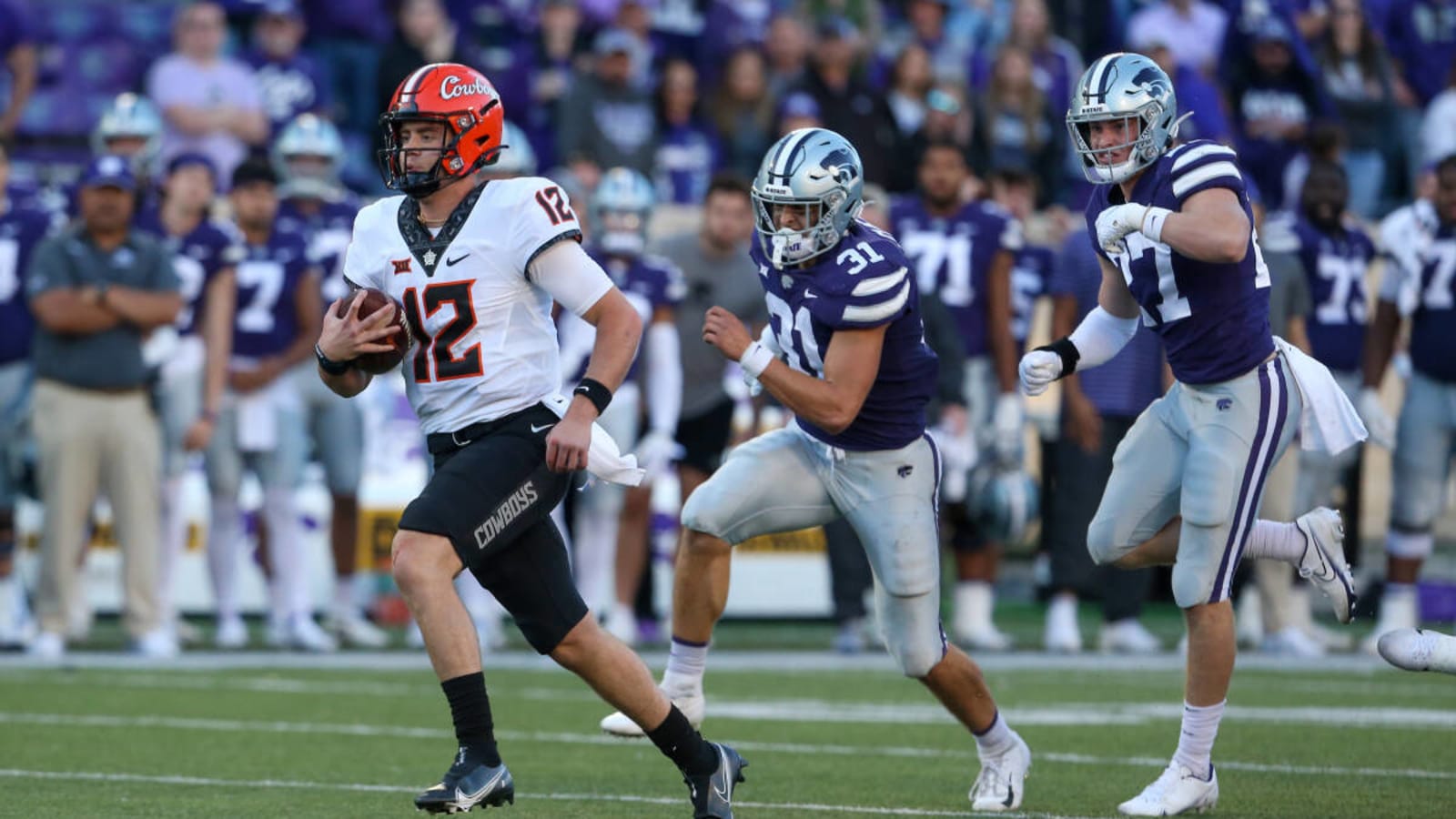 VIDEO: Gunnar Gundy Scores Rushing Touchdown in Final Game With Oklahoma State