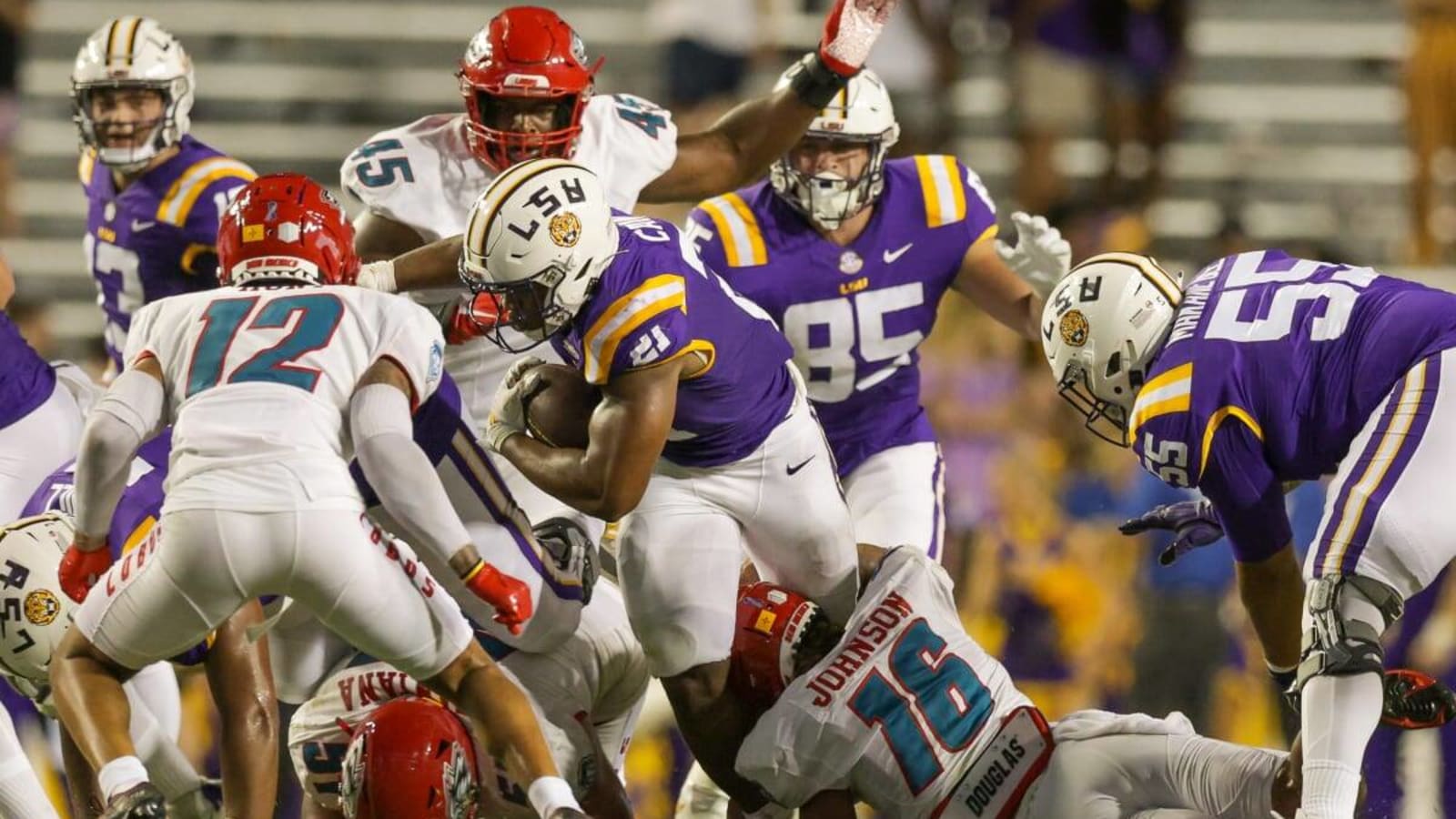 LSU Finds a Rhythm in Their Rushing Attack