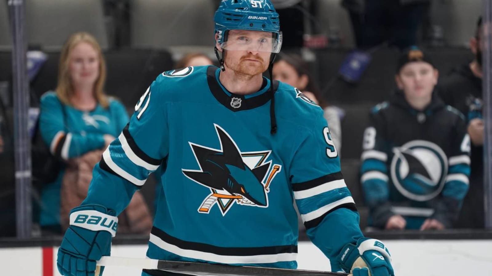 Sharks’ Carl Grundstrom leaves game vs. Flames with undisclosed injury
