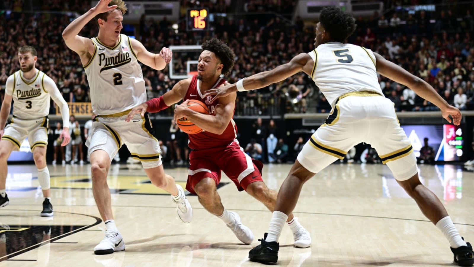 Alabama Drops Game on the Road at Purdue