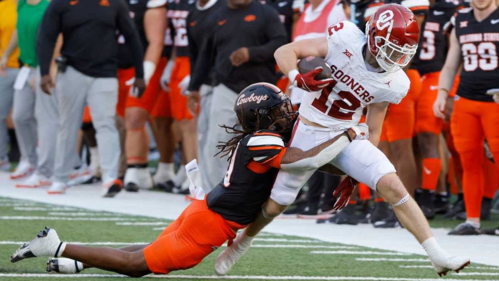 In Bedlam Defeat, Drake Stoops Turns in Career Performance